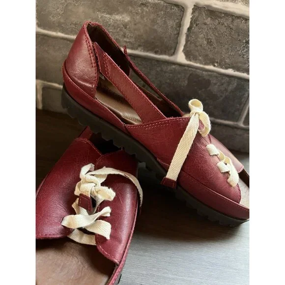 Sergio Tomani Donna Women's Leather Slip-On Shoes Size 38 7.5 US - Picture 4 of 16